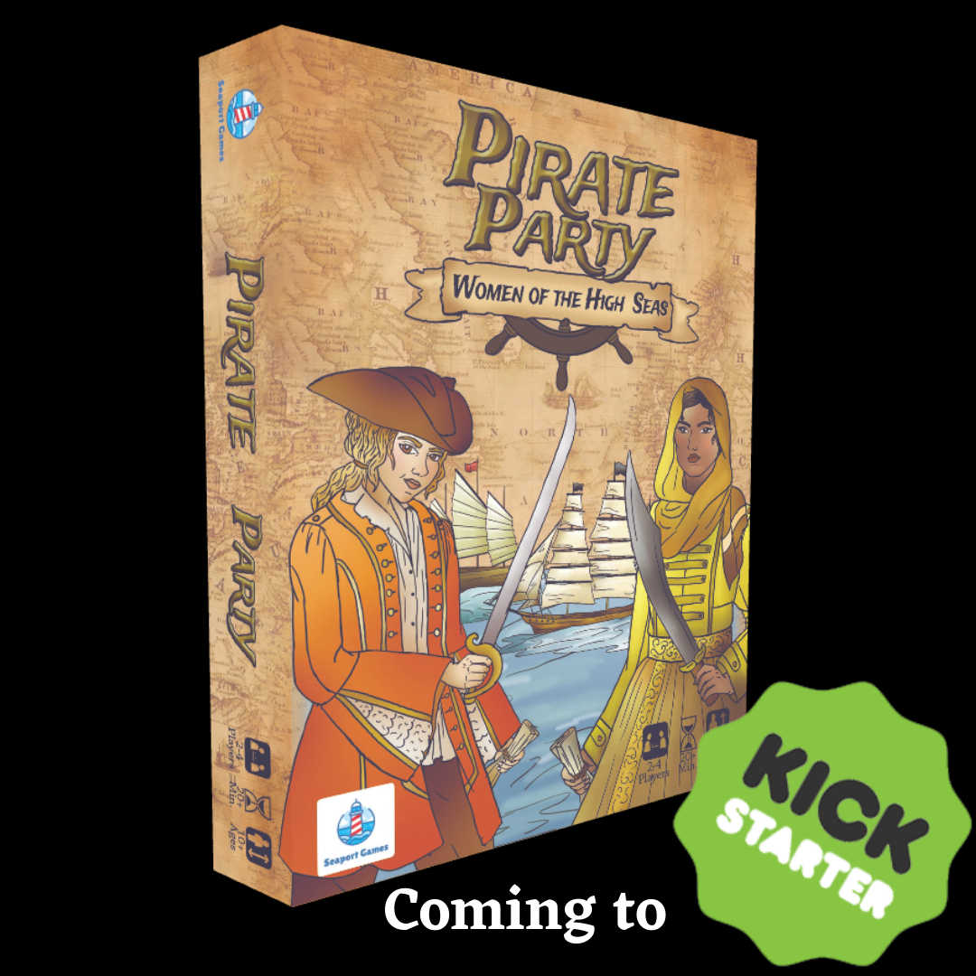 Launching on kickstarter pirate party women of the high seas from seaport games