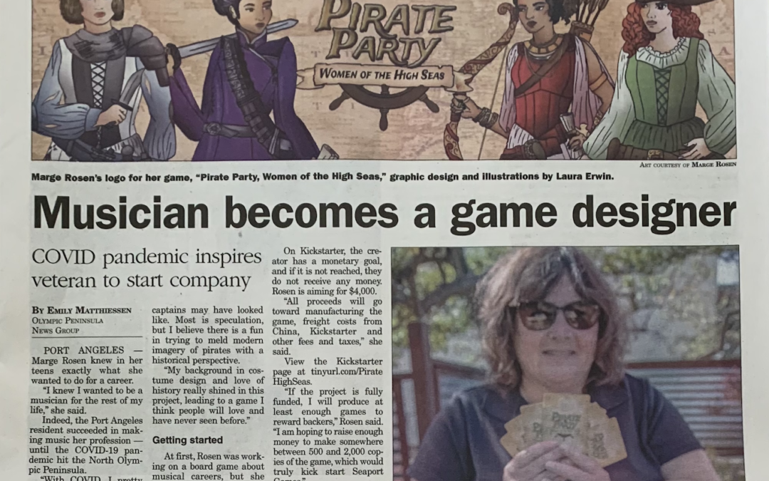 The Seaport Games Story Makes the Sunday Paper!